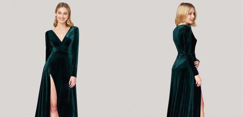 Best Stretch Velvet Prom Dresses UK