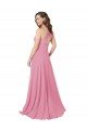 Best Chiffon Prom Dress with Keyhole Front UK