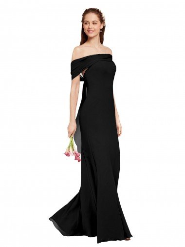 Best Fit and Flare Long Chiffon Prom Dress with Sash and Open Back UK