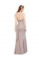 Best Fit and Flare Long Chiffon Prom Dress with Sash and Open Back UK