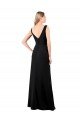 Best V-Neckline Chiffon Prom Dress with Draped Bodice UK