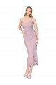 Best Short Knee Length Chiffon Wrap Cocktail Prom Dress / Homecoming Dress with Straps UK