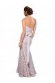 Best Floor Length Fitted Sweetheart Lace Prom Dress UK