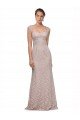 Best Sweetheart Neckline Cap Sleeves Lace Prom Dress with Twist UK