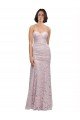 Best Floor Length Long Mermaid Lace Prom Dress with Low Back UK