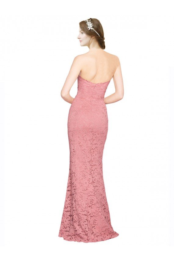 Best Fitted Sweetheart Mermaid Lace Prom Dress UK