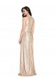 Best Floor Length Halter Neck Sparkling Sequin Prom Dress with Pleats UK