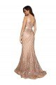 Best Sleek Long Mermaid Sparkling Sequin Prom Dress UK