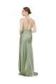 Best Silky Satin Prom Dress with Bias Cut Skirt UK