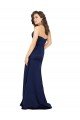 Best Floor Length Wrap Skirt Silky Satin Prom Dress UK