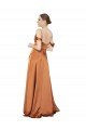 Best Silky Satin Prom Dress with Bustier Bodice UK