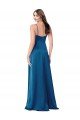 Best Cowl Neck Salky Satin Prom Dress UK