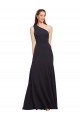Best Fit and Flare Crepe Prom Dress with One Shoulder UK