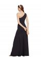 Best Fit and Flare Crepe Prom Dress with One Shoulder UK