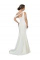 Best One Shoulder Crepe Prom Dress with Draped Off the Shoulder Strap UK