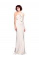 Best Strapless Crepe Fitted Prom Dress with Twist Bow UK