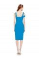 Best Sleeveless Crepe Cocktail Prom Dress / Homecoming Dress with Keyhole Off The Shoulder Detailing UK