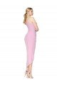 Best Halter Neck Short Knee Length Crepe Mermaid Cocktail Prom Dress / Homecoming Dress UK