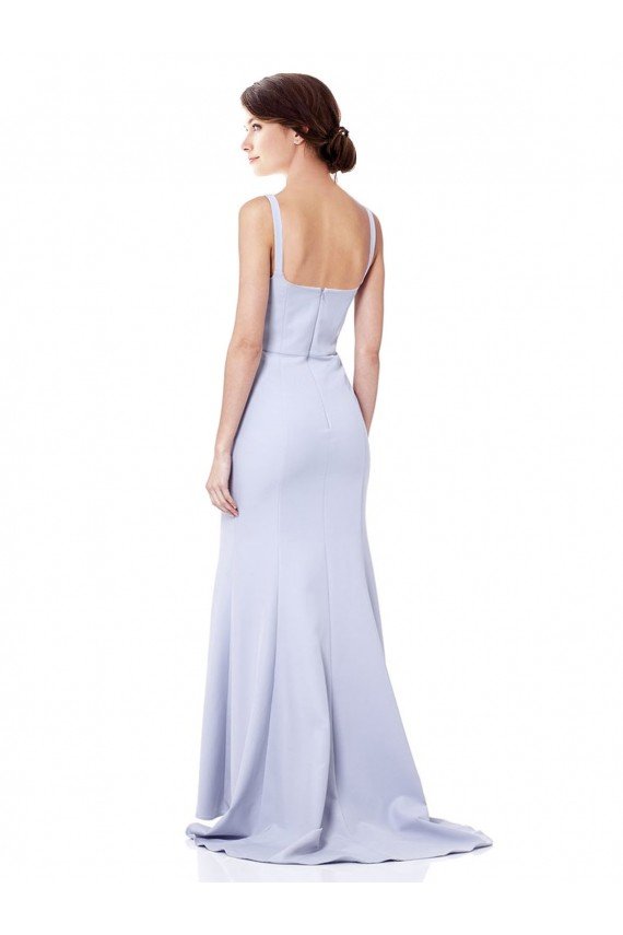 Best Sweetheart High Neck Sleeveless Crepe Prom Dress UK