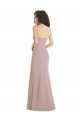 Best Strapless Princess Line Crepe Mermaid Prom Dress UK