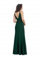 Best Form Fitting Stretch Crepe A-Line Prom Dress UK