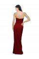 Best Straight Pencil Skirt Long Sweetheart Crepe Prom Dress with High Side Split UK
