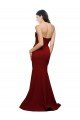 Best Long Full Length Sweetheart Slim Crepe Prom Dress with Strapless Bodice UK