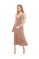 Best Midi Length Short V-Neck Velvet Cocktail Prom Dress / Homecoming Dress with Notched Neckline UK