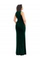 Best Square Neck Long Velvet Maxi Prom Dress UK